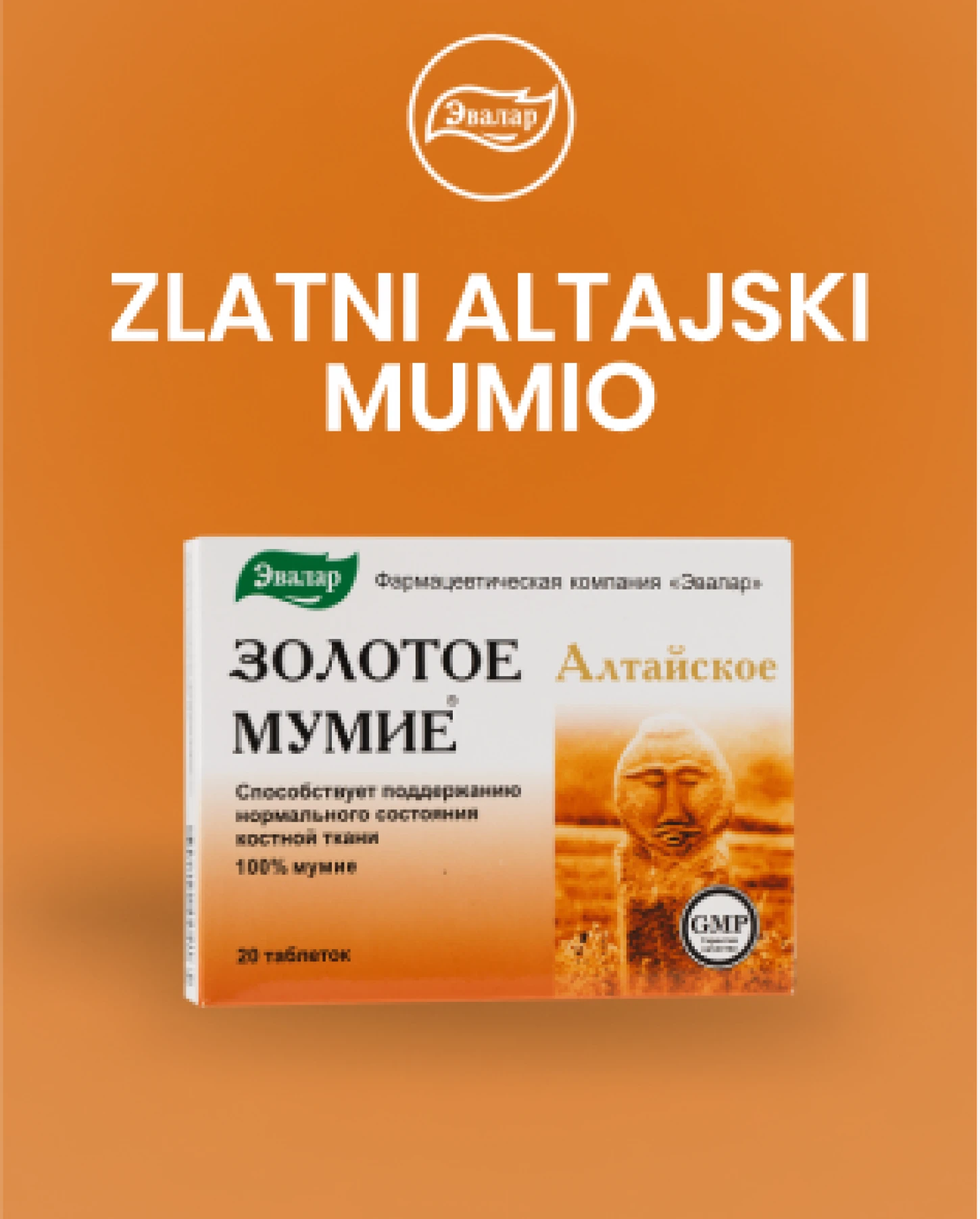 Zlatni altajski mumio